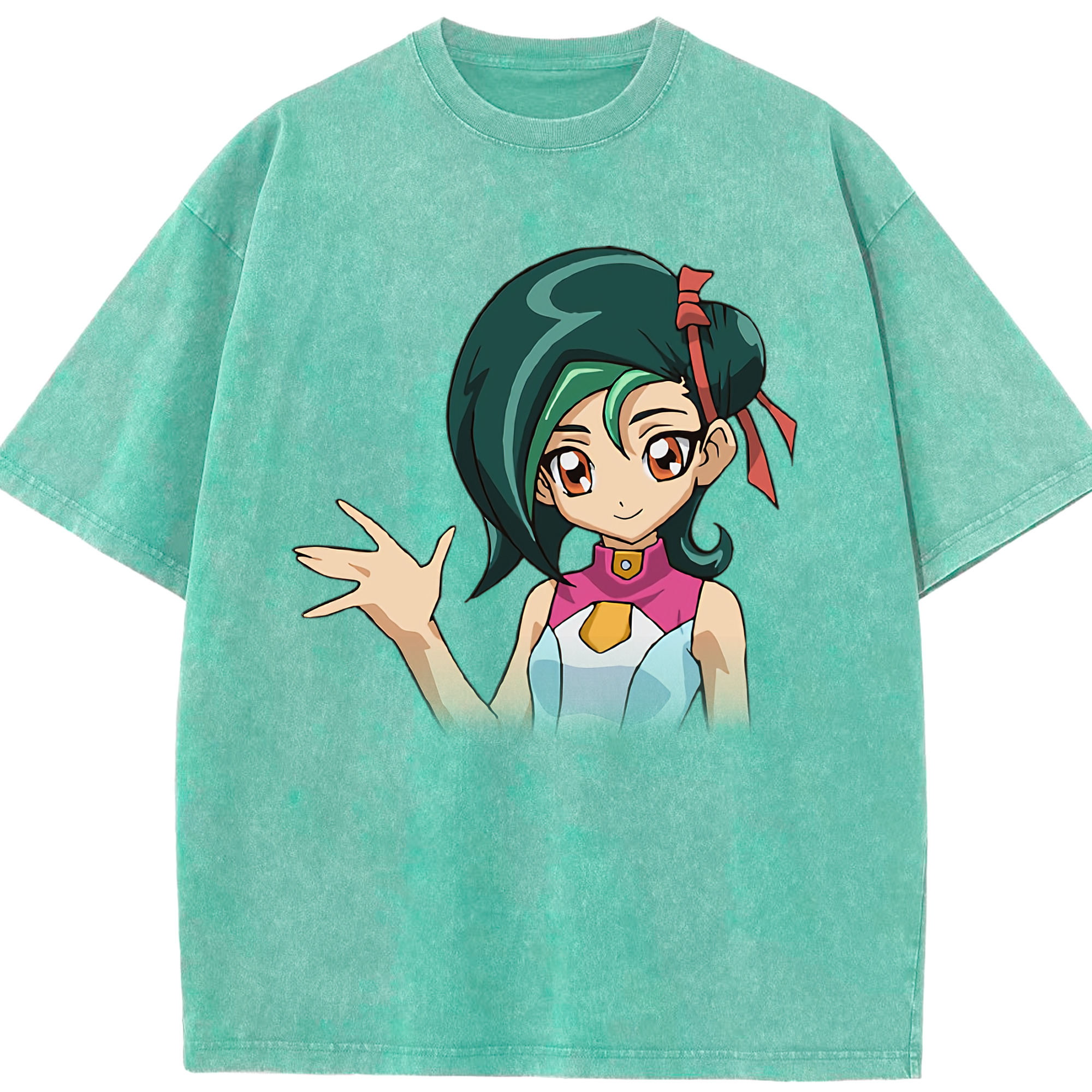 （画像用） 遊☆戯☆王 Yu-Gi-Oh! 綿100% ヴィンテージ風 半袖Tシャツ（フロントプリント）